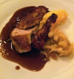 Brasserie Flo restaurant Maastricht roast guinea fowl