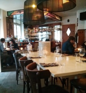 Le Virage restaurant Maastricht interior