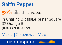 Salt'n Pepper on Urbanspoon