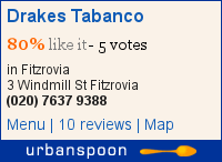 Drakes Tabanco on Urbanspoon