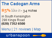 The Cadogan Arms on Urbanspoon