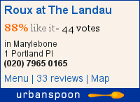 Roux at The Landau on Urbanspoon