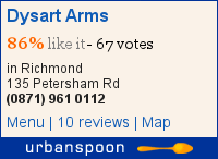 Dysart Arms on Urbanspoon