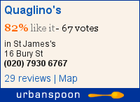 Quaglino's on Urbanspoon