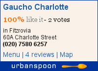 Gaucho Charlotte on Urbanspoon