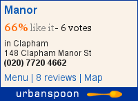 Manor on Urbanspoon