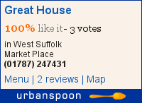 Great House on Urbanspoon