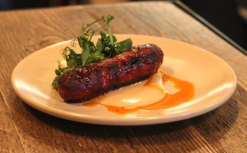 Chorizo & pear aioli