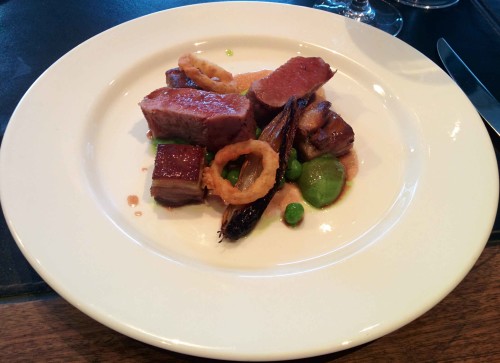 Roast Loin & Braised Breast of Rhug Organic Salt Marsh Lamb