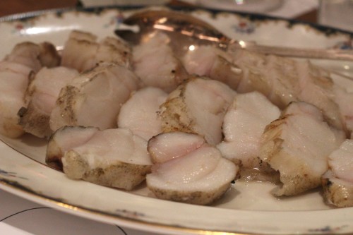 Roast Cornish monkfish