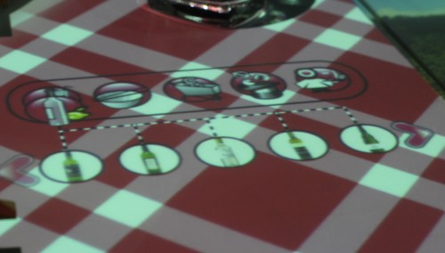 Inamo interactive table