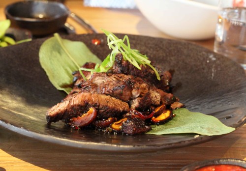 Rib Eye with Sweet Soya