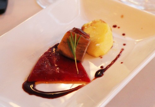 Suckling pig, piquillo