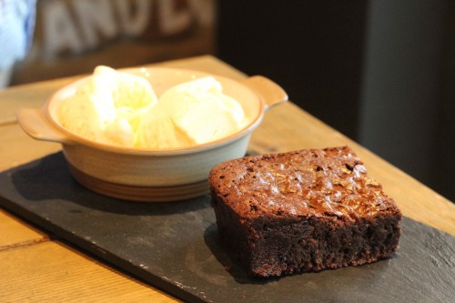 Chocolate fudge brownie