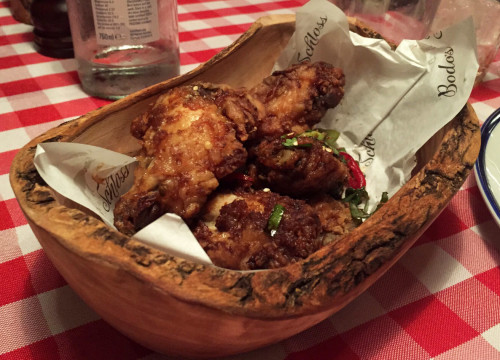 Buttermilk fried crispy wings