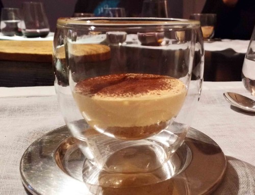 Tiramisu zabaione with Marsala