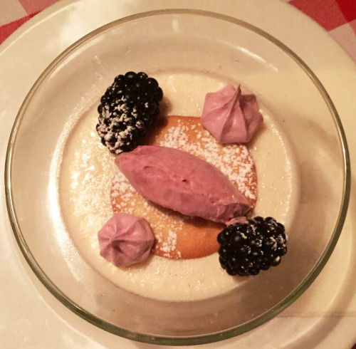 Wild berry panna cotta 2