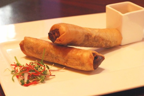 Braised Rib Meat Cigars & Balsamic Mayo