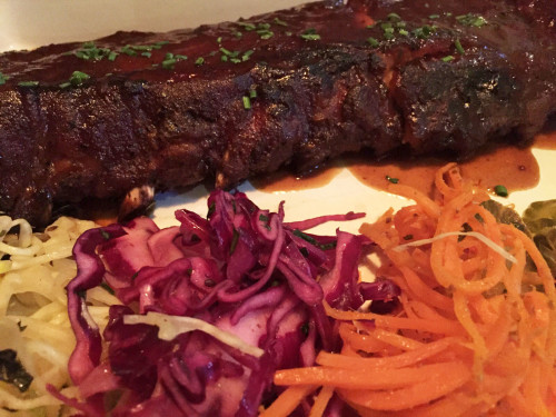 Smoked pork ribs (8 hr)