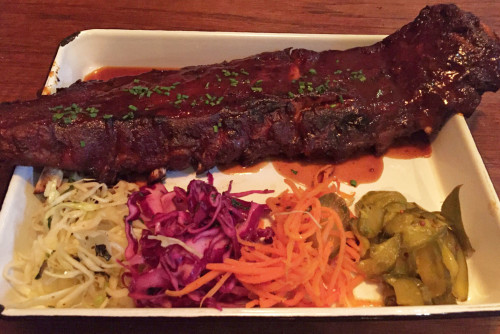 Smoked pork ribs (8 hr)