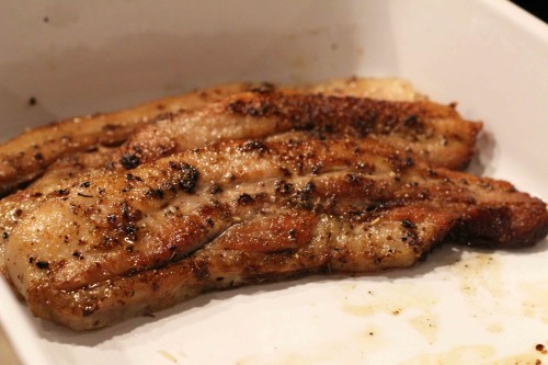 Free range, pork belly with mexican rub