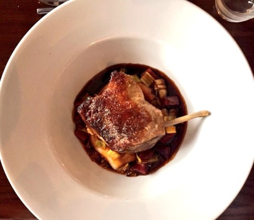 Confit Duck Leg, Chorizo, Leeks, Mash