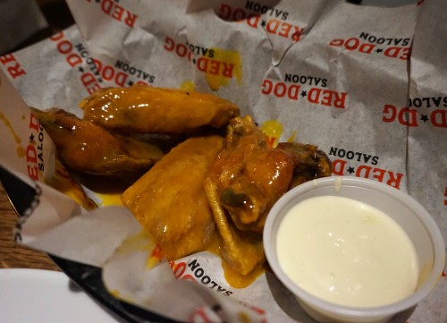 Sweet & spicy mustard glazed wings