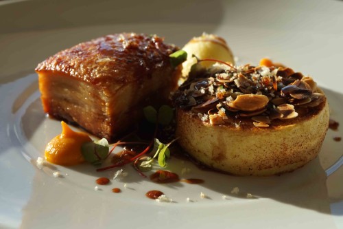 HONEY ROAST SADDLE BACK PORK BELLY