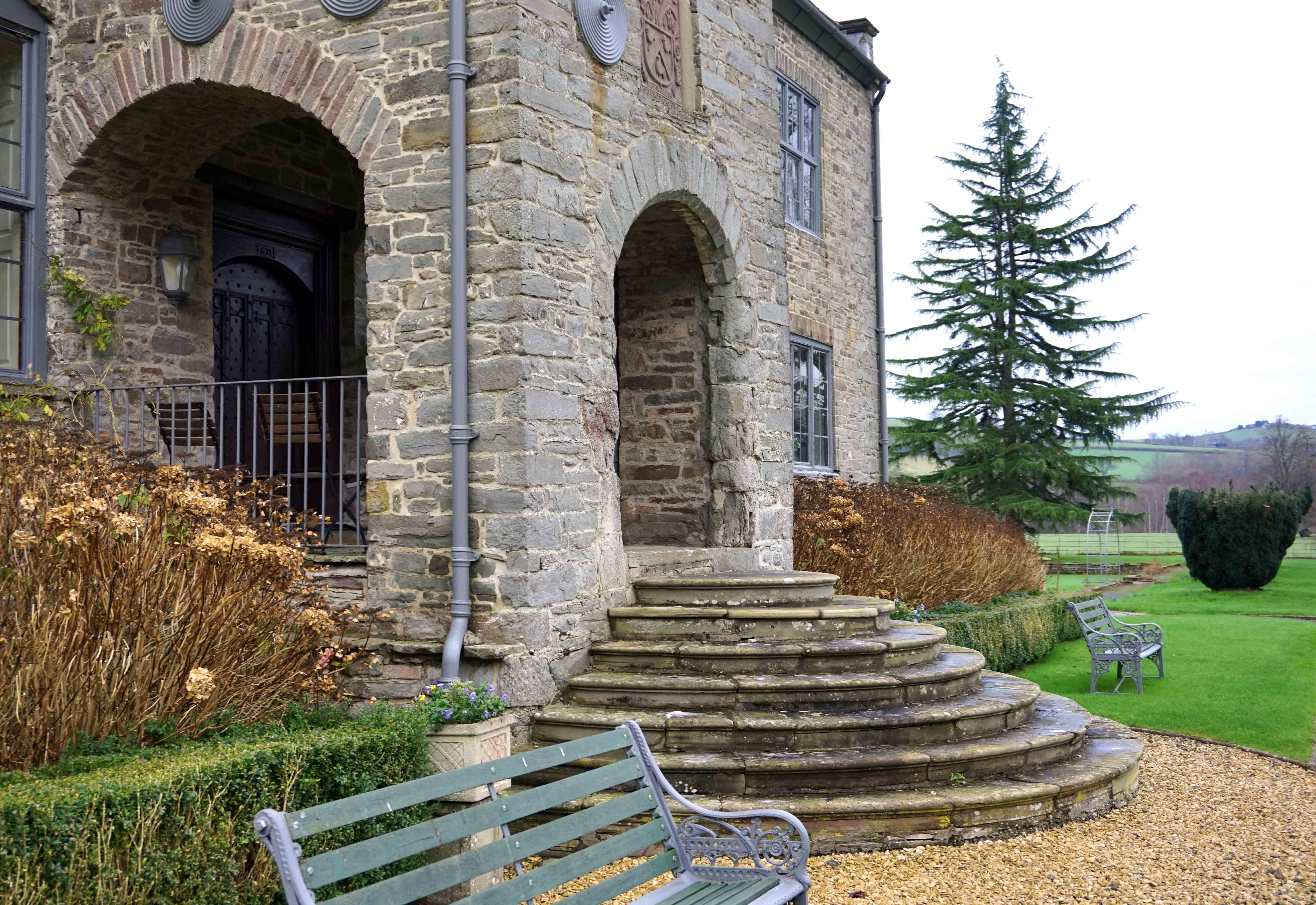 Llangoed Hall Hotel Grounds