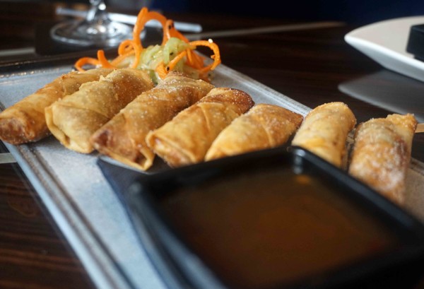 The Polo Bar At The Westbury Hotel Spring Rolls