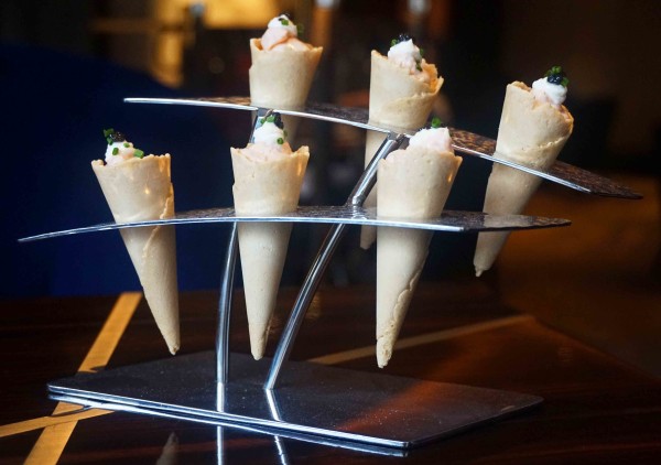 The Polo Bar At The Westbury HotelS moked Salmon Cornettos