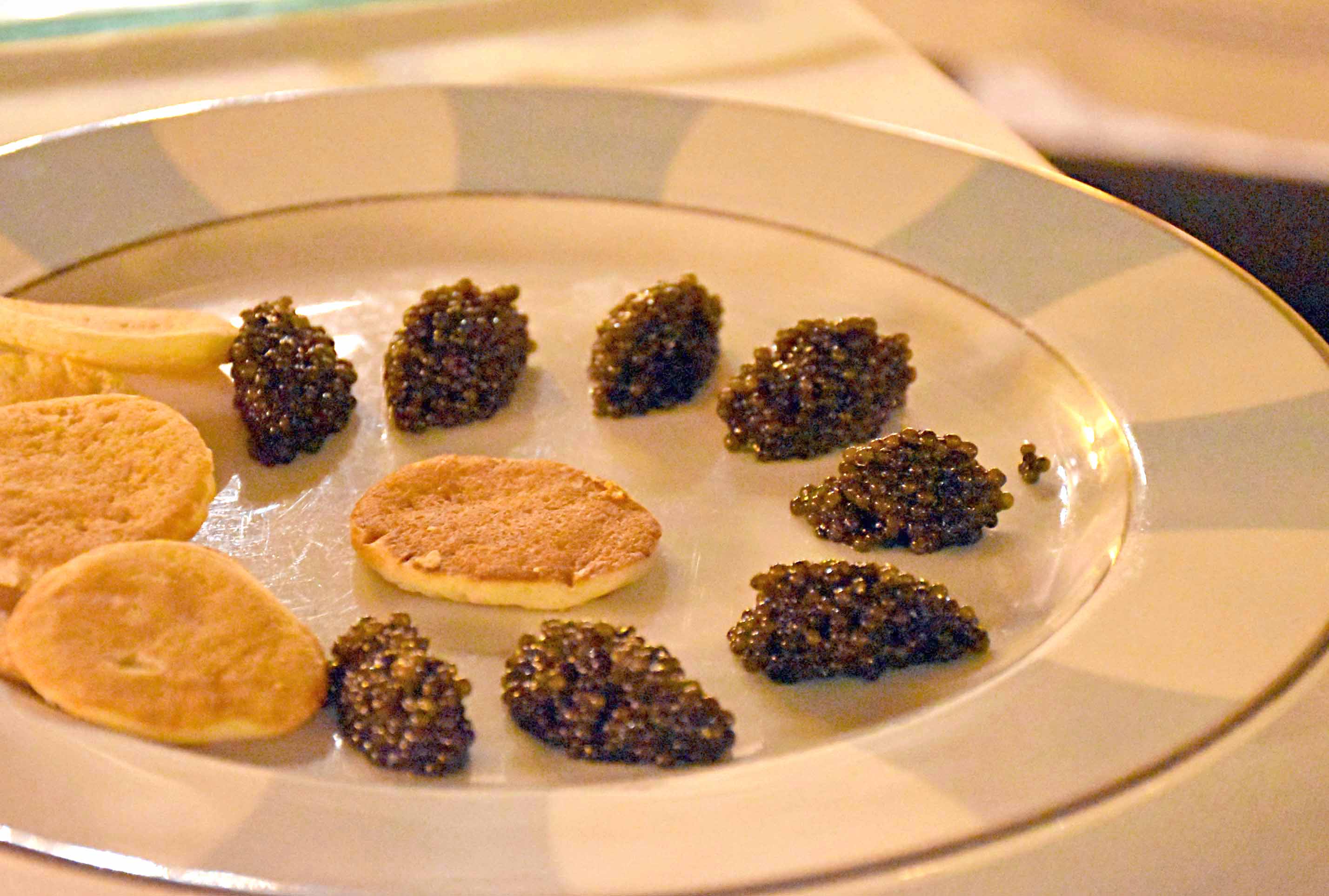 Caviar Gritti Palace Venice