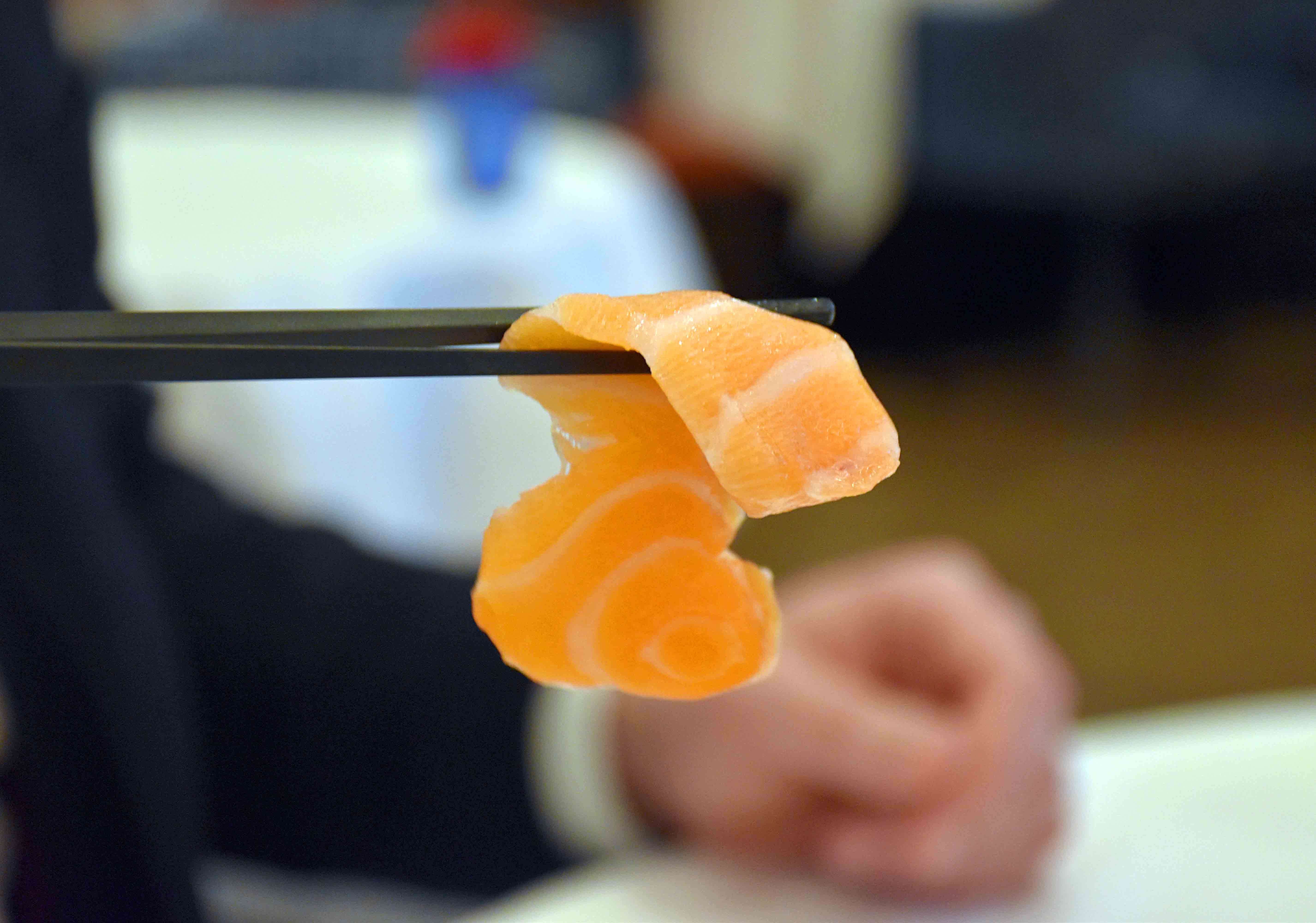 Devonshire Club Sushi Salmon