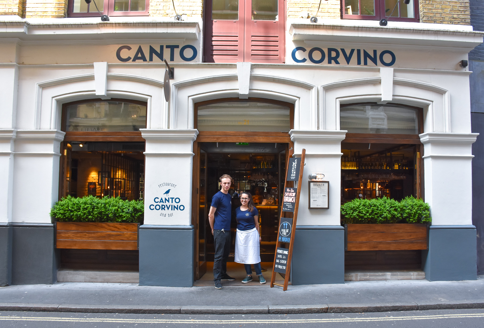 Saturday Brunch at Canto Corvino: Modern Italian Dining in Spitalfields