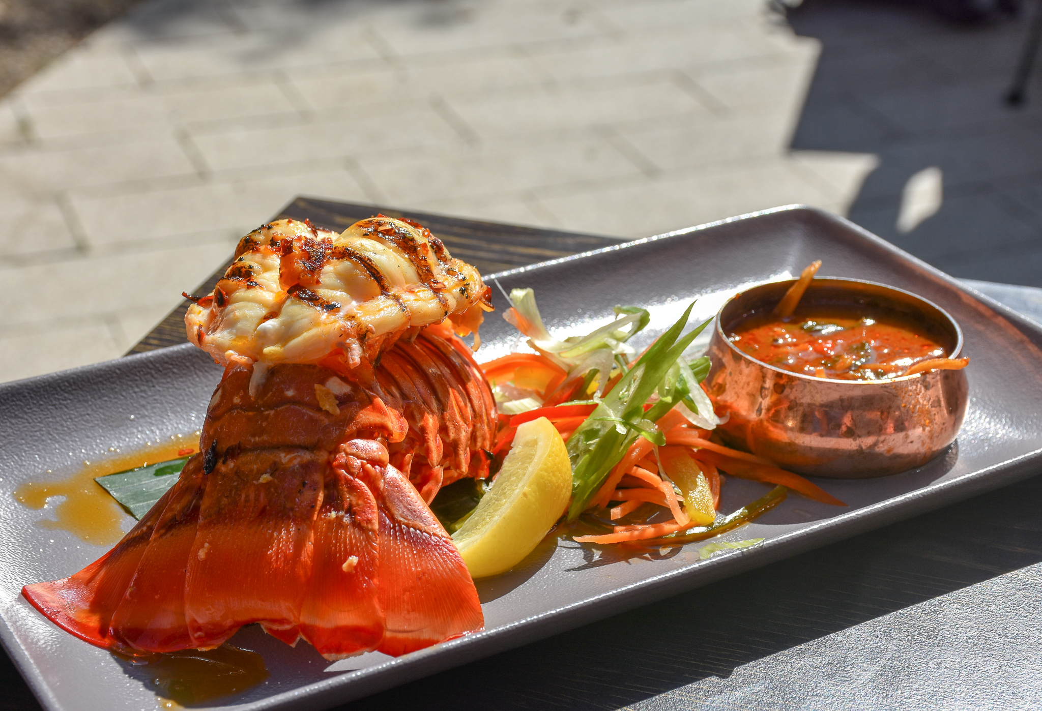 Yum Sa Restaurant Review: Bottomless Grill & Grapes Saturday in Putney