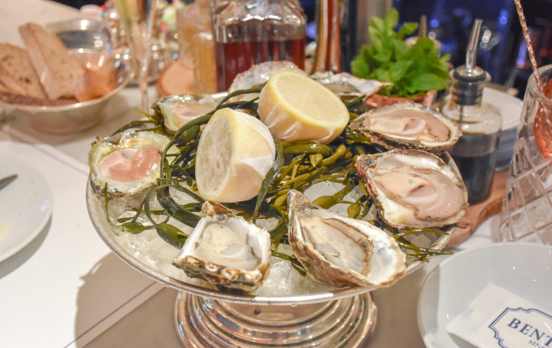 Seeing in the New Native Oysters over Lunch at Bentley's Oyster Bar & Grill, London